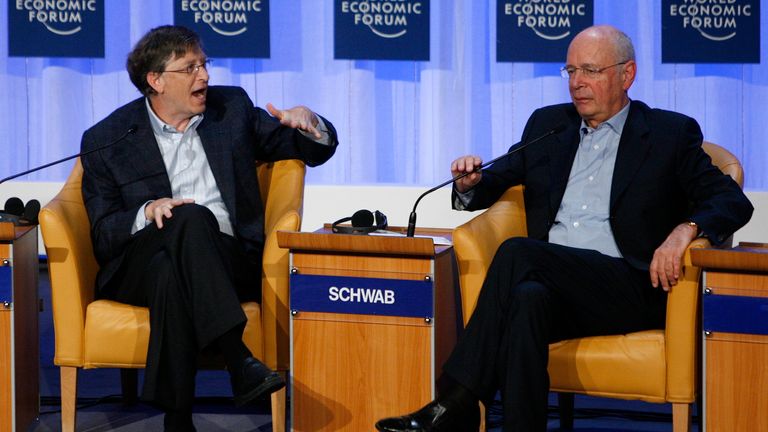 Schwab e Bill Gates