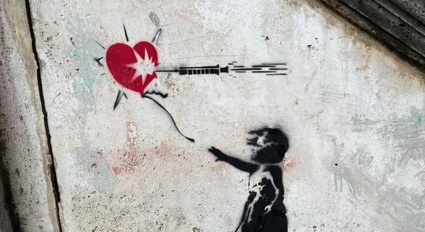 Vaccini covid-19 e miocarditi visti da Banksy